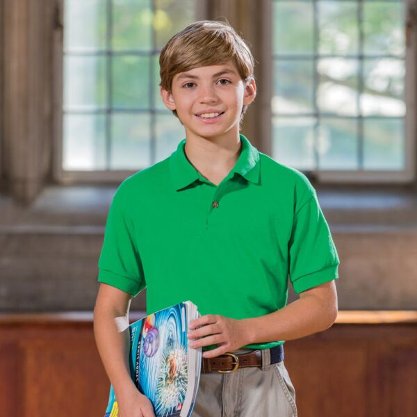 &reg; DryBlend&reg; Youth Jersey Polo Thumbnail