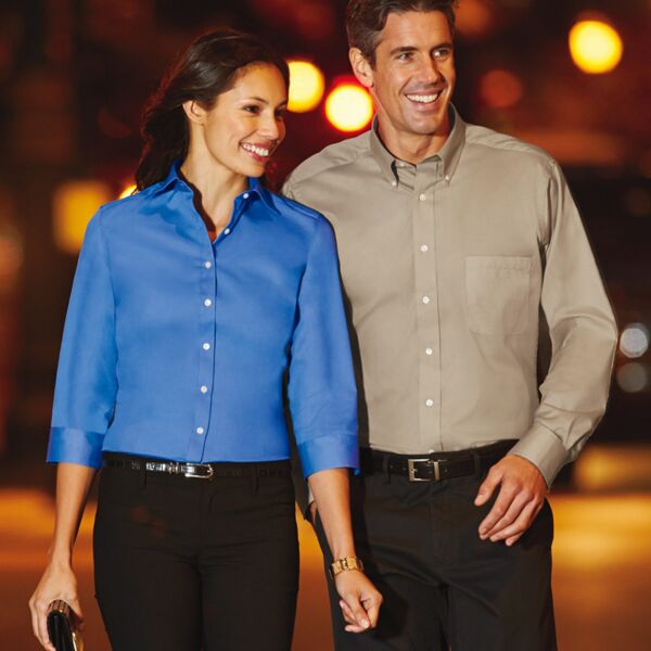 Men's Long-Sleeve Dress Twill Thumbnail