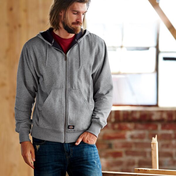 Adult Thermal-Lined Hooded Fleece Jacket Thumbnail