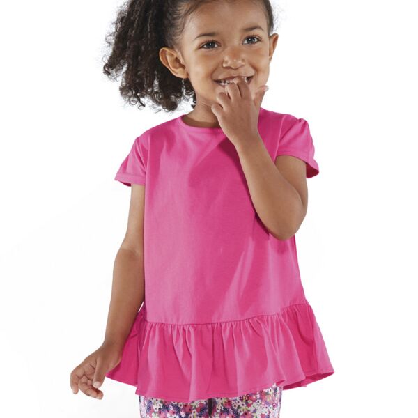 Toddler Fine Jersey Ruffle T-Shirt Thumbnail